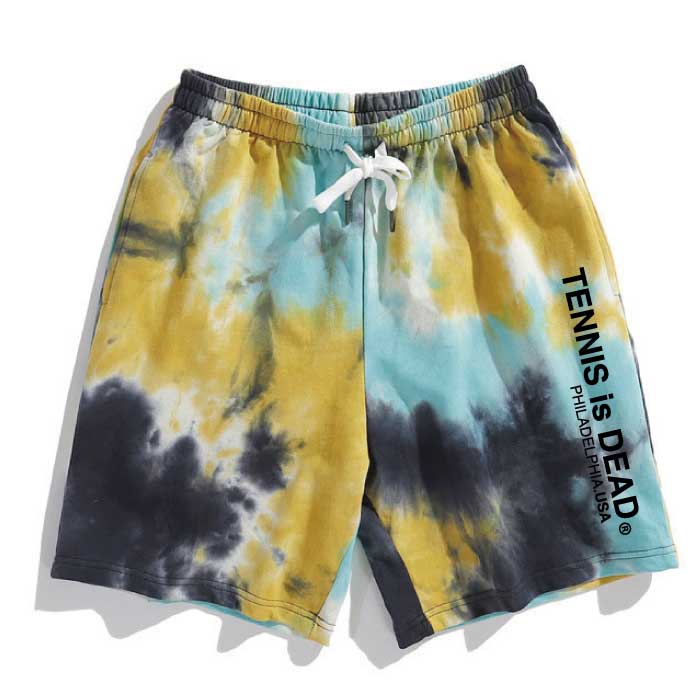 AUSTIN - Mens Cotton Tie-Dye Halfpants
