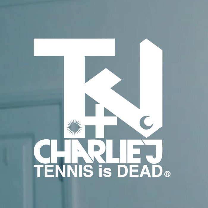 +CJ "CHARLIEJ by TENNIS is DEAD" - Mens Cotton Hoodie