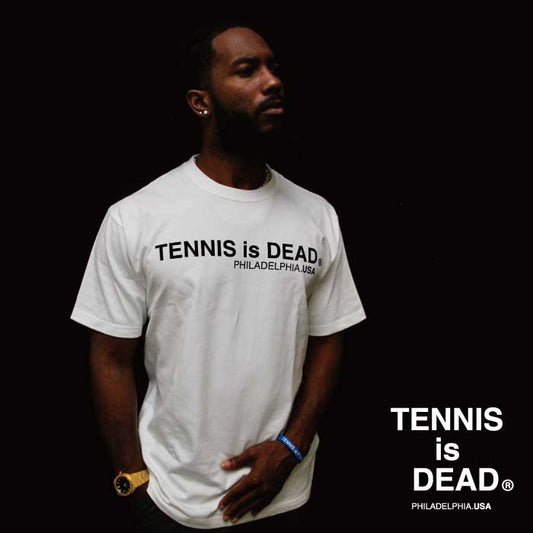 SIDNEY - Mens Cotton Flocky logo Tee