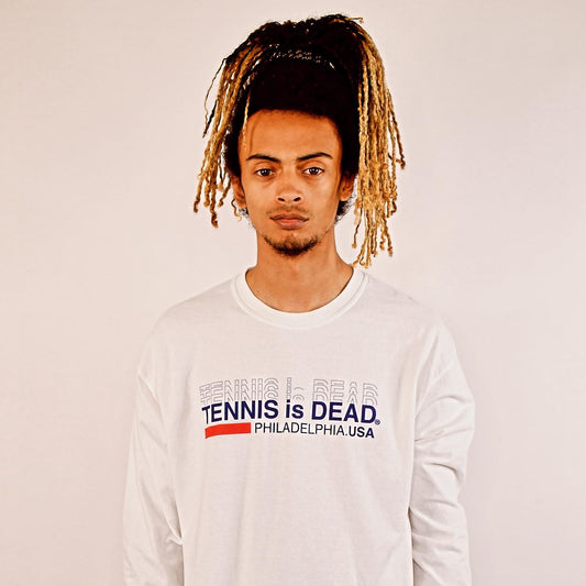 BROOKLYN - Mens Cotton Logo L/S Tee