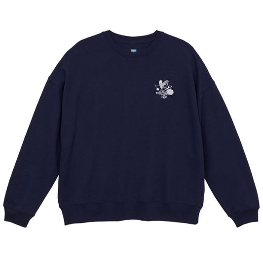 ANDREW - Mens Cotton OVERSIZED Sweatshirt【Delivery at End/APRIL/2026】