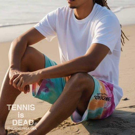 AUSTIN - Mens Cotton Tie-Dye Halfpants