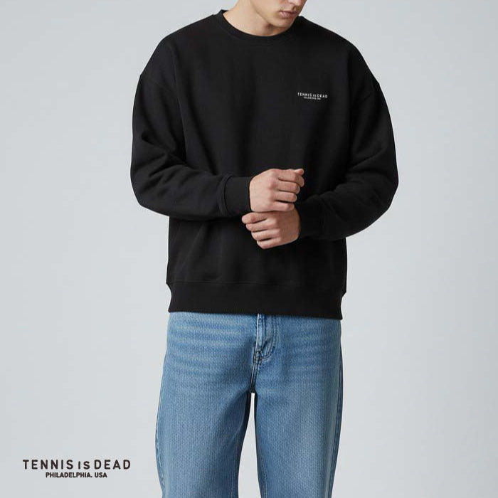 INGMAR - Mens Cotton OVERSIZED Sweatshirt【Delivery at End/APRIL/2026】